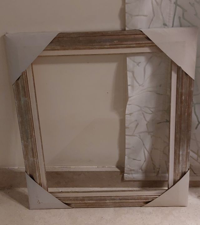 Marco madera pan de plata NUEVO