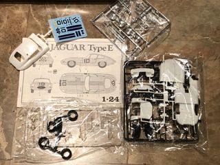 MAQUETA JAGUAR E TYPE 24H LEMANS 1962 HELLER NUEVA