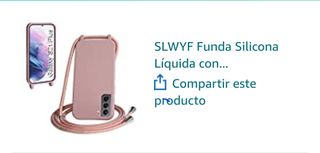 Cover per Samsung S21 plus con cavo