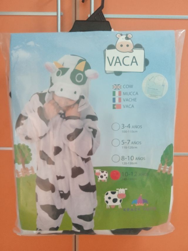 Disfraz vaca