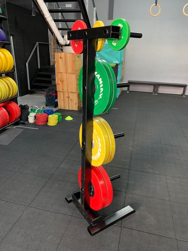 Porta-discos de levantamento de pesos