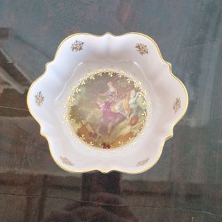 Ciotolina Porcellana Limoges Dipinta a mano