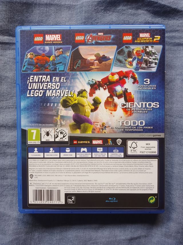 Lego marvel collection ps4