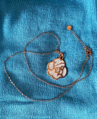 Colgante con cadena 