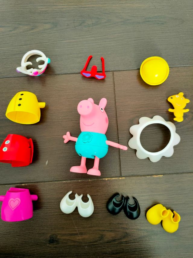 Juguetes de encajables ropa