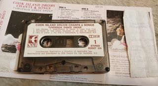 tamburi, canti e canzoni delle isole cook cassetta