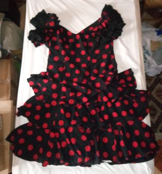Traje flamenca