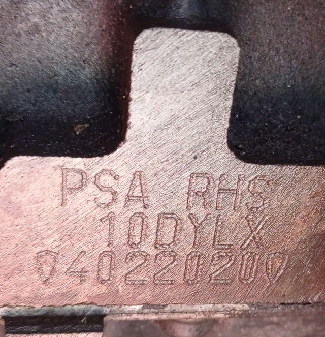 MOTOR PEUGEOT CITROEN RHS