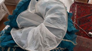 vestido de sevillanas flamenca faralaes colombiana