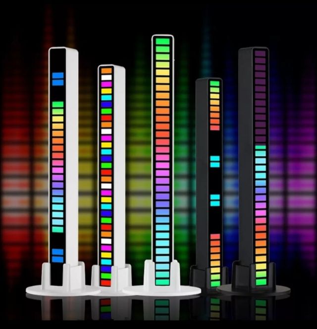 luz ambiental RGB con control de voz, NUEVO