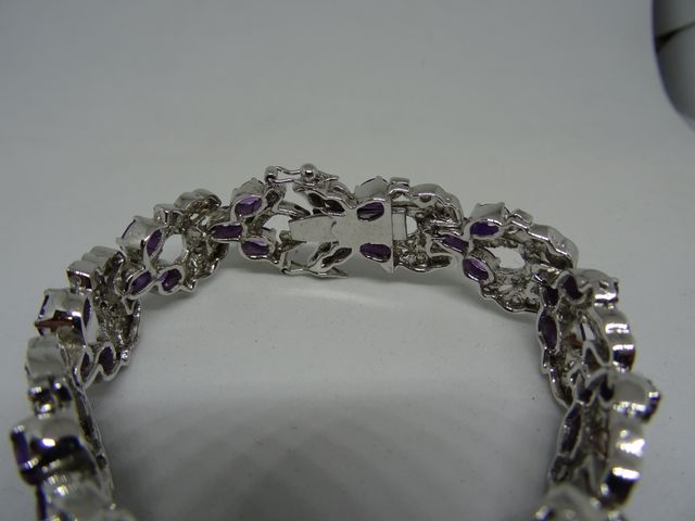 Bracciale argento e pietre