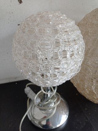 lampadario completo di lampade per comodini