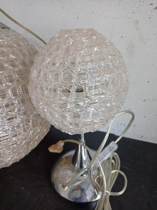 lampadario completo di lampade per comodini