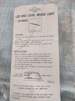 TERCERA LUZ DE FRENO