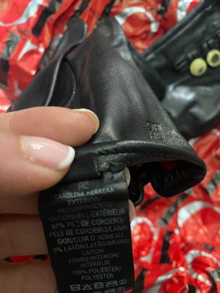 Guantes Carolina Herrera