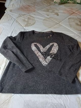 jersey adorno corazon chica