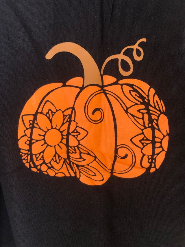 Suéter, jersey Halloween de calabaza decorada