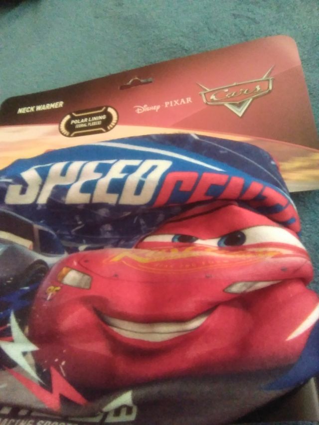 Braga cuello polar Cars rayo M'Queen a estrenar