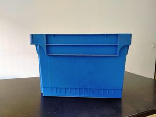 Cajas de plastico apilables y encajables