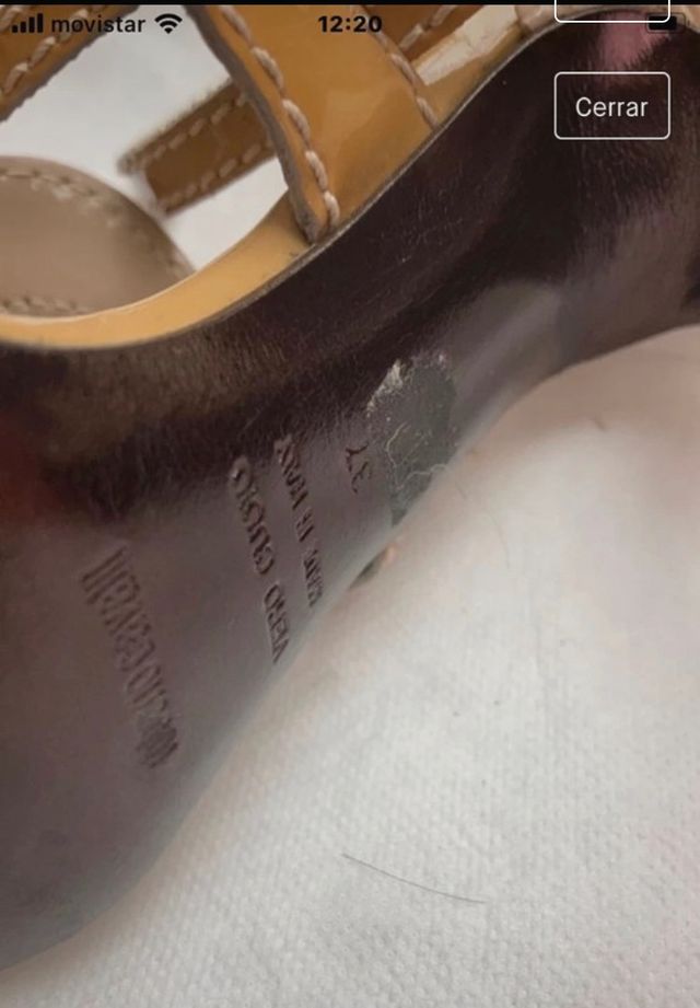 Sandalias Roberto Cavalli talla 37 