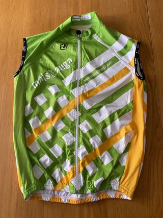 Maillot ciclismo sin mangas talla L
