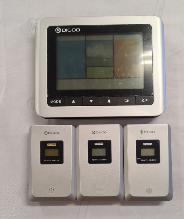 Estación Meteorológica DiGOO + 3 sensores temp