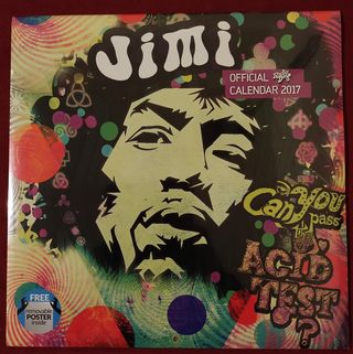 Calendario 2017 Jimi Hendrix