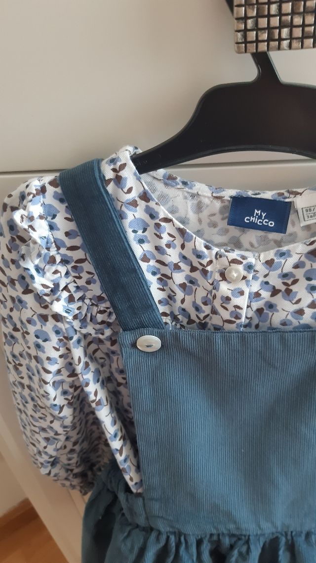 conjunto falda y camisa chicco