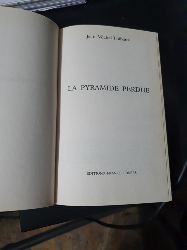 libro La pyramide perdue