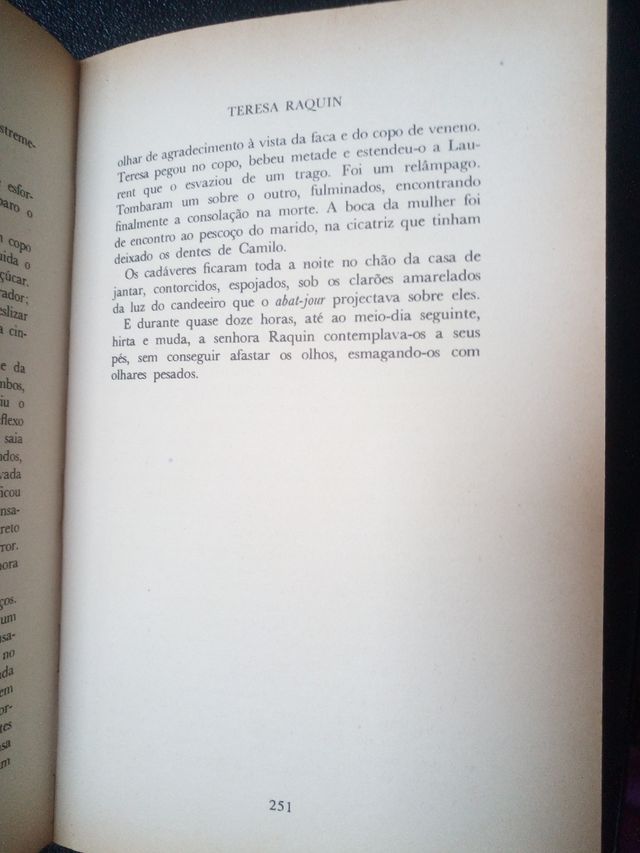 Teresa Raquim - Noites de Amor de Émile Zola