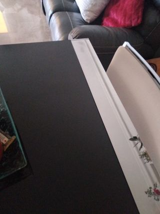 mesa extensible y 6 sillas recién tapizadas