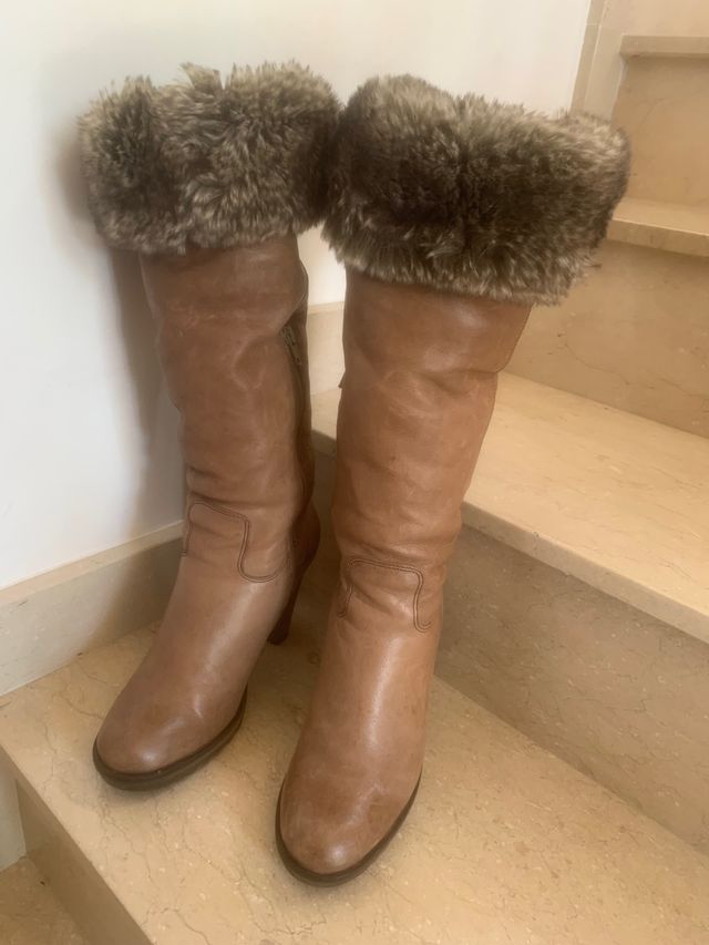 Stivali con pelliccia