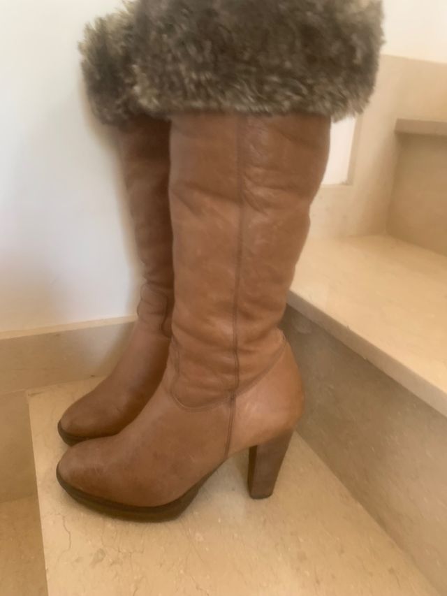 Stivali con pelliccia