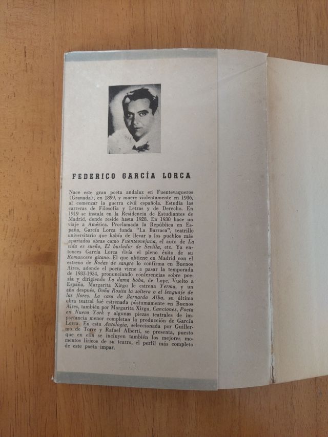 Antología poética de Federico García Lorca 