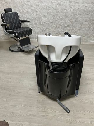 Lavacabezas peluquería Con elevapies 