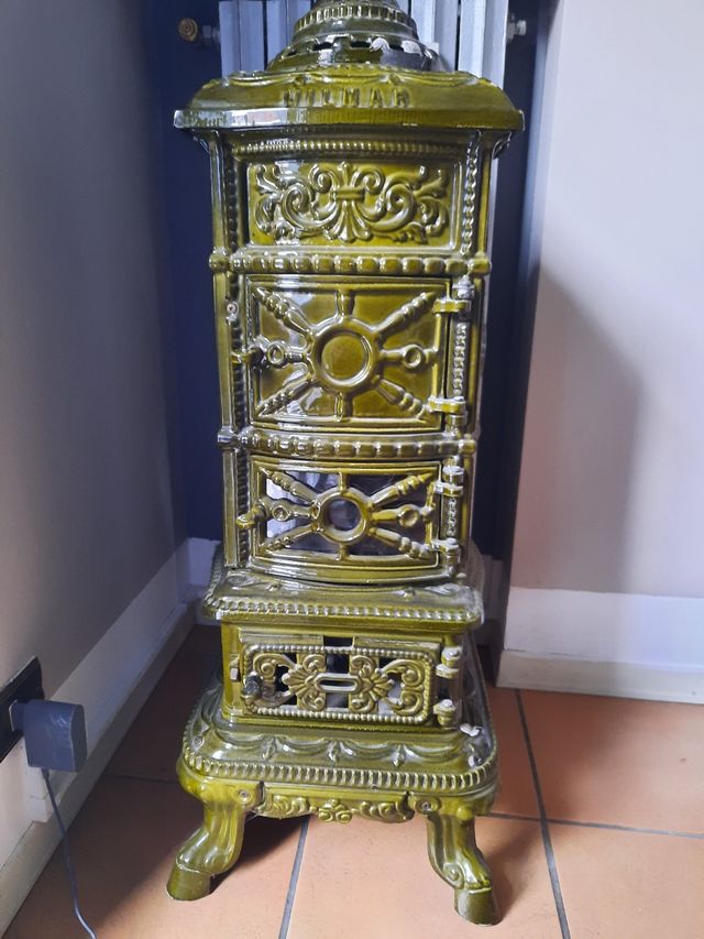 stufa a gas in ghisa