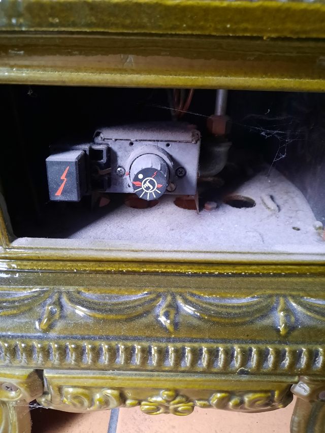 stufa a gas in ghisa