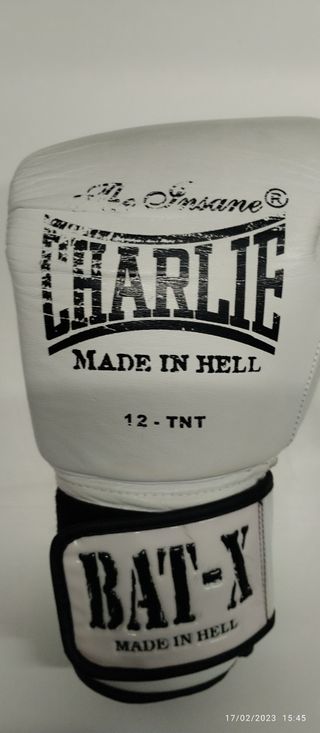 Guantes de boxeo Charlie negro