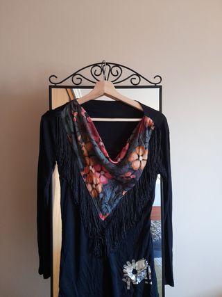camiseta desigual