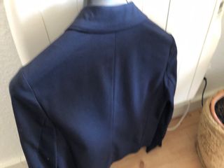 Americana slim fit azul