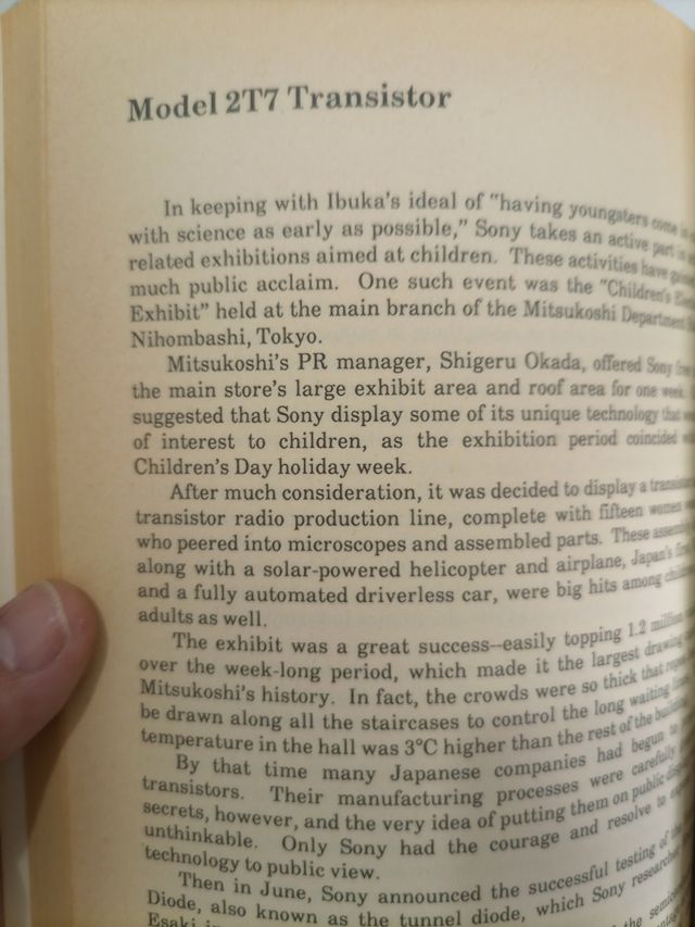 SONY  40th Aniversary 1986  (Para coleccionistas)