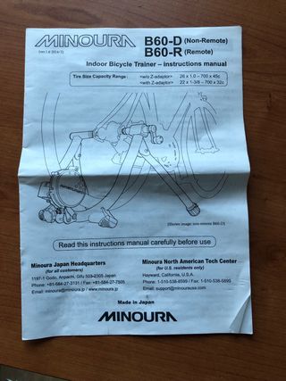 Minoura B60 Japan turbo