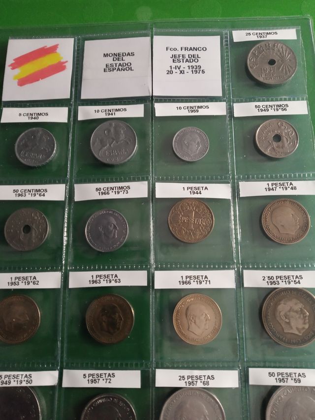 Moneda Serie Fco. Franco