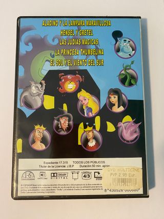 3x2 DVD Clásicos de animación vol. 2