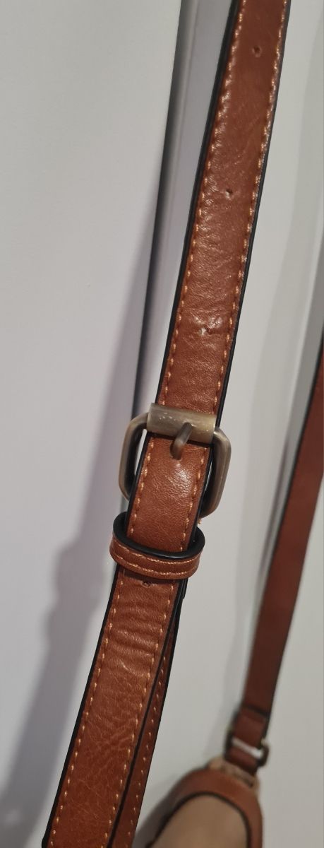 bolso de hombro tonos marrones