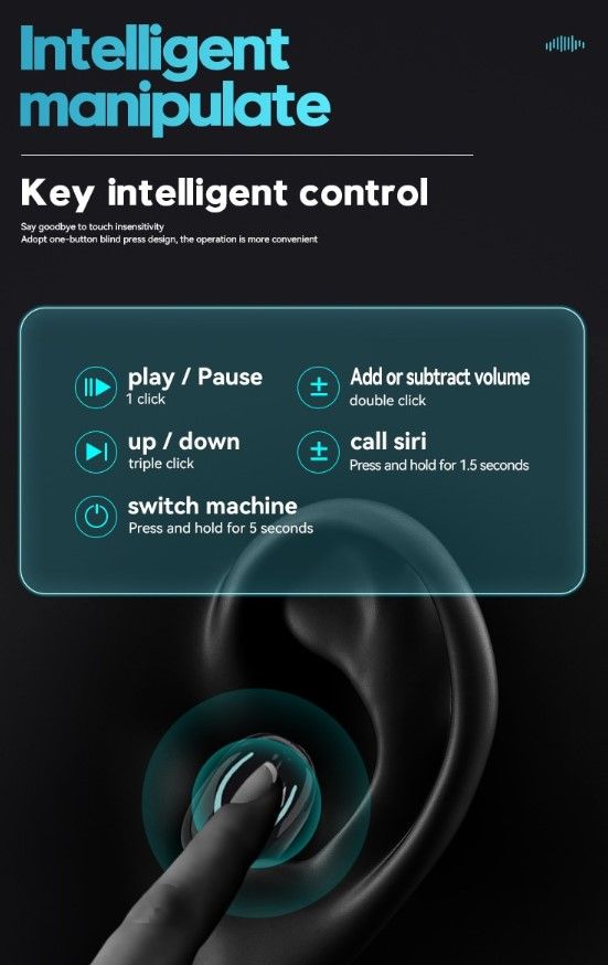 Auriculares inalámbricos Bluetooth X10