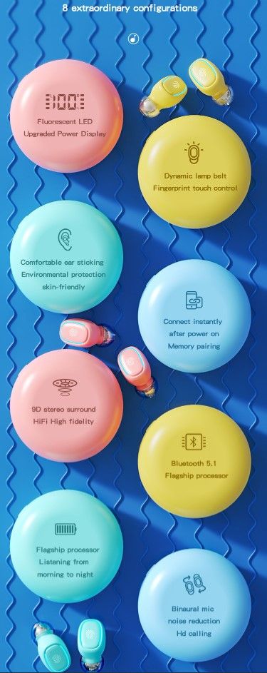 Auriculares Bluetooth A10