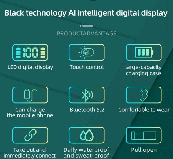 Auricular Bluetooth A22