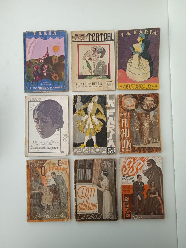 Antiguos Libretos Teatro