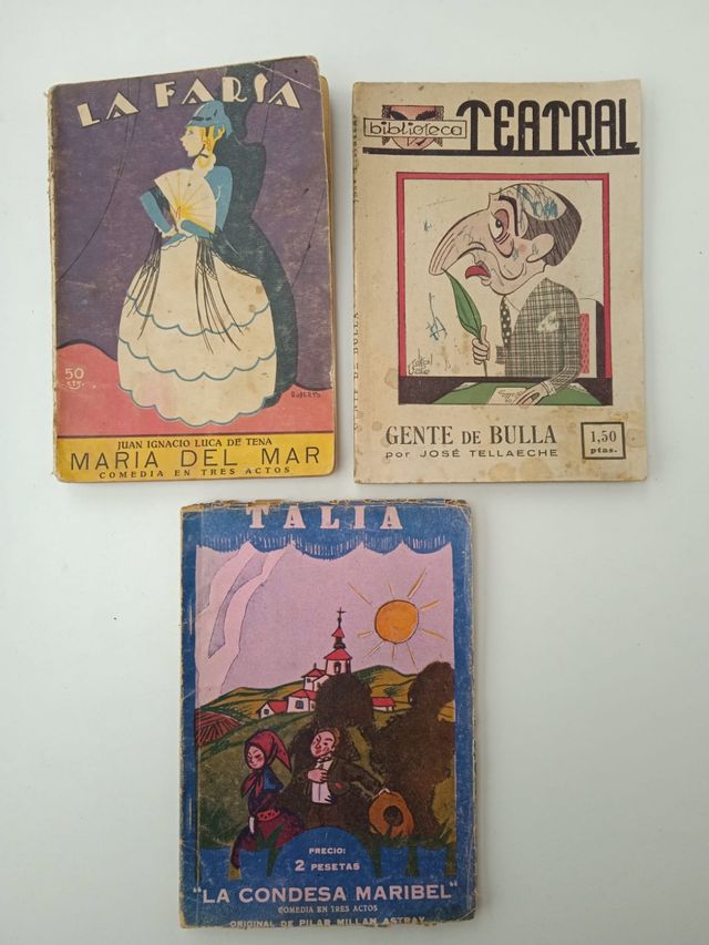 Antiguos Libretos Teatro